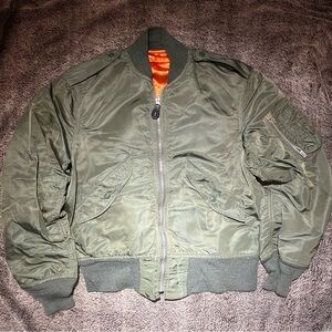 VTG ALPHA Industries L-2B bomber jacket